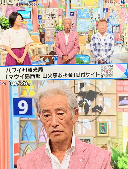 神田正輝の現在の顔画像（2023年8月19日放送の旅サラダより）