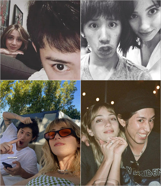 ワンオクTakaとエミリー・ラッドの2ショット画像