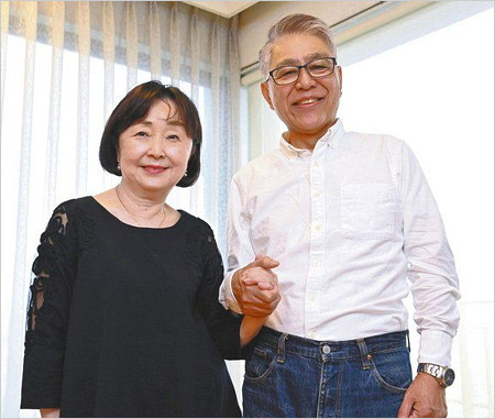 梶原しげると妻まり子