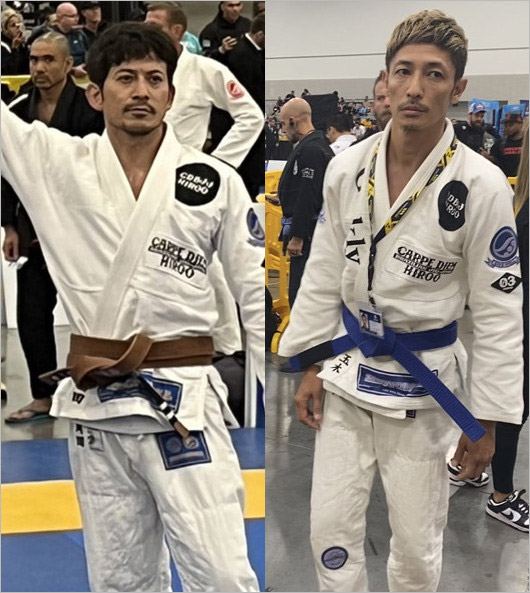 岡田准一＆玉木宏がブラジリアン柔術の大会に出場、柔術着姿の画像