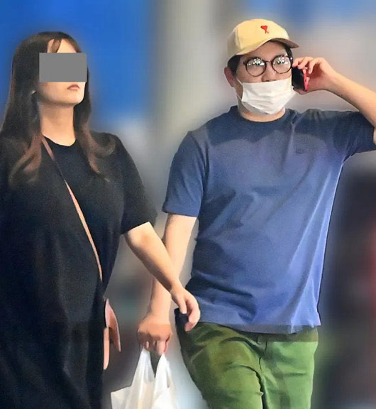 霜降り明星せいやと彼女のフライデー2ショット画像