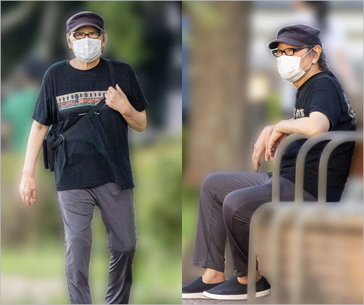 井上陽水さんが福岡で生活、現在のプライベート姿の画像