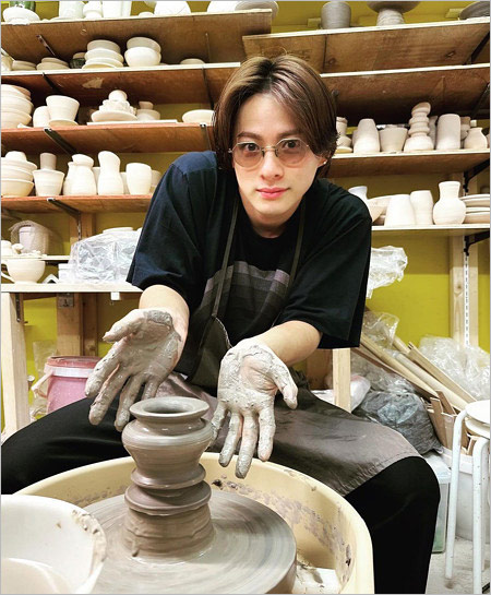 平野紫耀の陶芸画像