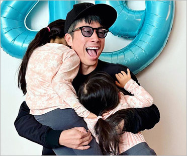 ロンドンブーツ1号2号・田村淳と子供たち