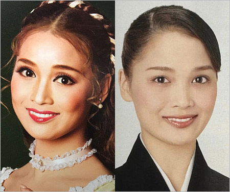 宙組娘役女優・天彩峰里