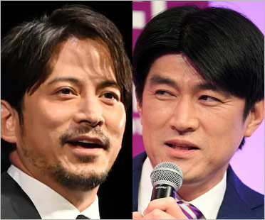 岡田准一と藤井貴彦アナウンサー