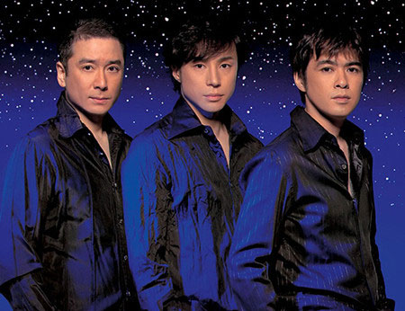 少年隊の錦織一清・東山紀之・植草克秀