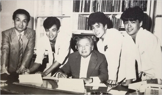 ジャニー喜多川と少年隊