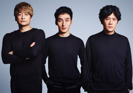 新しい地図の香取慎吾・草彅剛・稲垣吾郎