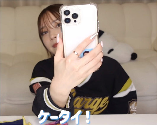 那須ほほみのスマホ裏の証明写真