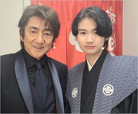 市村正親と長男・市村優汰