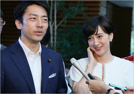 小泉進次郎と滝川クリステル