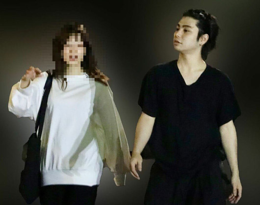 村上虹郎と彼女のデート画像