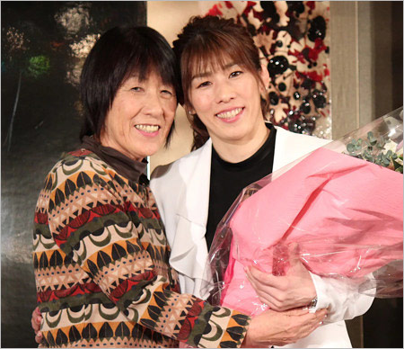 吉田沙保里と母親・吉田幸代