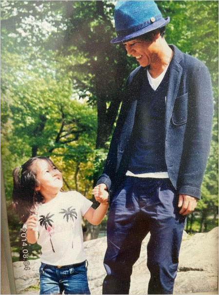 ネプチューン名倉潤と長女の画像