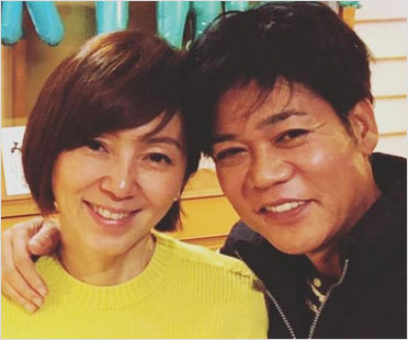 名倉潤と渡辺満里奈