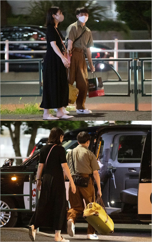 ハマ・オカモトと根本宗子の週刊文春撮影デート画像