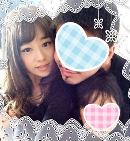 夏川純と夫、子供の画像