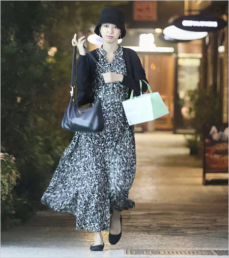 海老原優香アナの私服画像