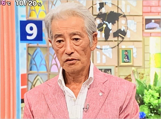 神田正輝が2023年8月『旅サラダ』出演時の画像