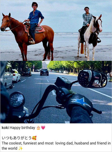 Kokiが木村拓哉の誕生日祝福のインスタグラム画像