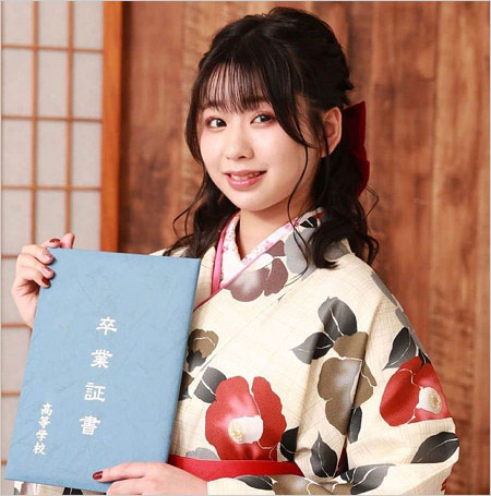 元おはガール奥森皐月が高卒業画像