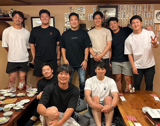 安楽智大・田中将大の食事会画像