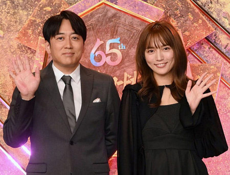 川口春奈と安住紳一郎アナ『日本レコード大賞』司会