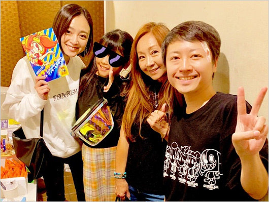 安達祐実と長女、母親・あ安達有里、兄・長谷川哲朗