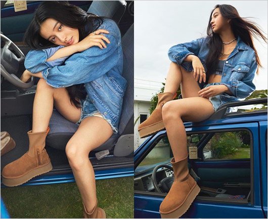 UGGモデルを務めるKoki,の画像