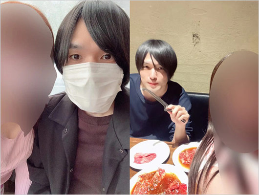 KANA-BOON古賀隼斗と元彼女のグラビアアイドルB子の2ショット画像