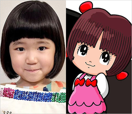 永尾柚乃とピノコ（ブラック・ジャック）