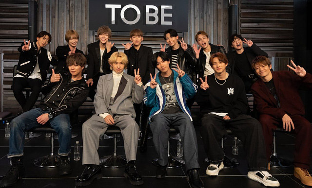 TOBE所属アーティスト集合写真
