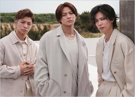 Number_iの岸優太・平野紫耀・神宮寺勇太