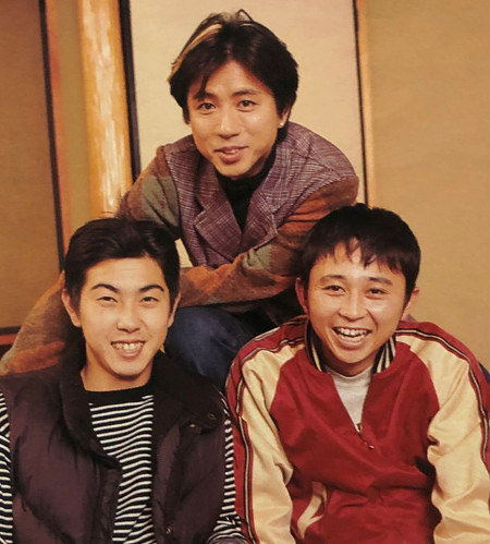 藤井フミヤと猿岩石の森脇和成&有吉弘行