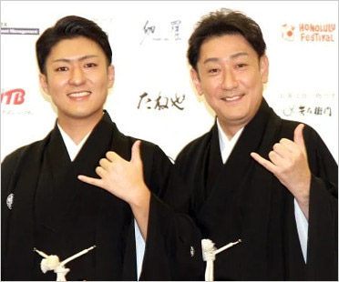 中村橋之助と中村芝翫