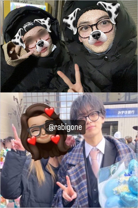 Lil かんさい西村拓哉と女性の流出2ショット画像