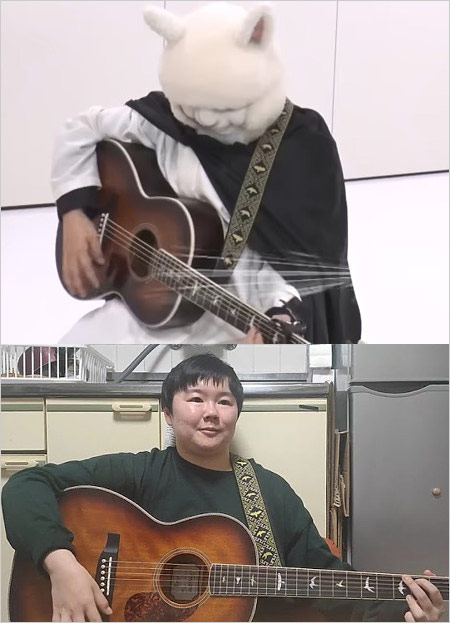 やす子のギターとゴチ25新メンバーB比較画像