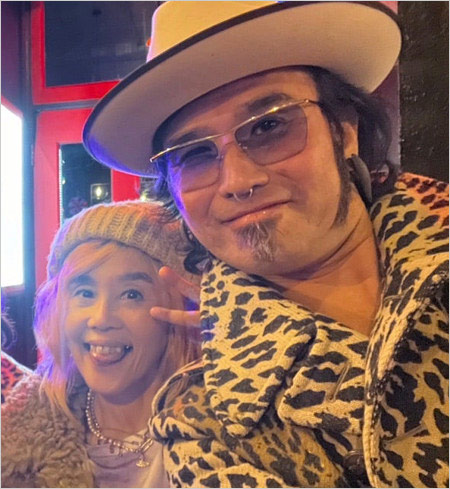 野沢直子と再婚相手のトラ(EMGTギタリスト)