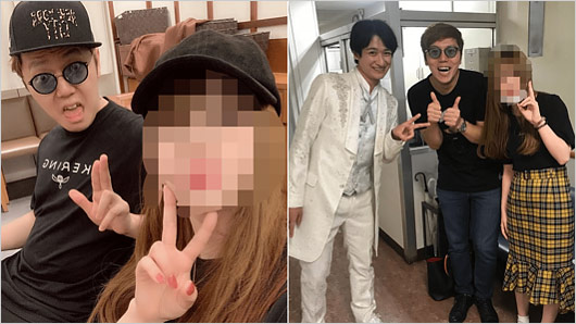 HIKAKINと元彼女＆Kis-My-Ft2宮田俊哉のプライベート画像