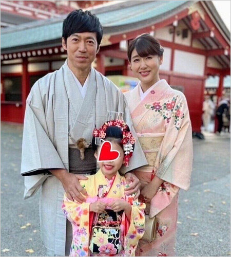 Take2東貴博と安めぐみと娘の画像
