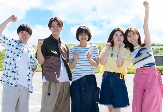 ドラマ『Destiny』共演の矢本悠馬・亀梨和也・石原さとみ・宮澤エマ・田中みな実