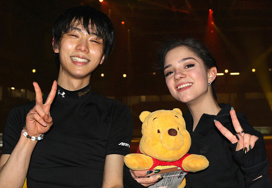 羽生結弦とメドベージェワ