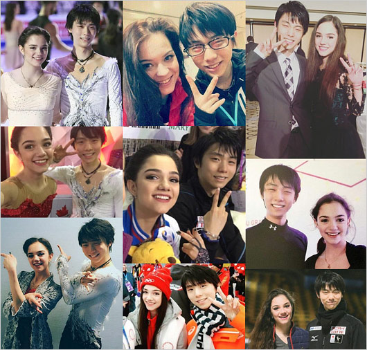 メドベージェワと羽生結弦