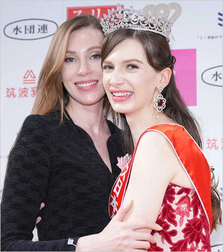 ミス日本2024椎野カロリーナと母サルク・スイトラナ