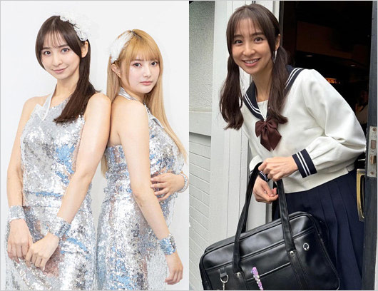 篠田麻里子『離婚しない男』セーラー服＆アイドル衣装姿の画像