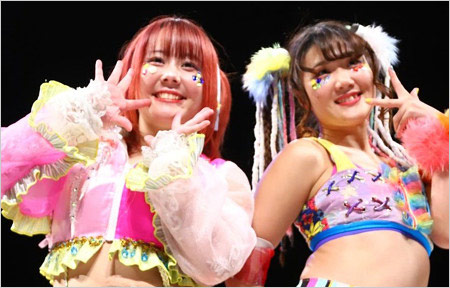 女子プロレスラー朝陽