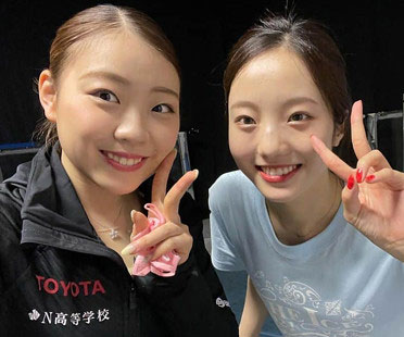 紀平梨花と本田真凜