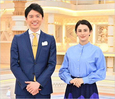 ホラン千秋と井上貴博アナウンサー『Nスタ』メインキャスター