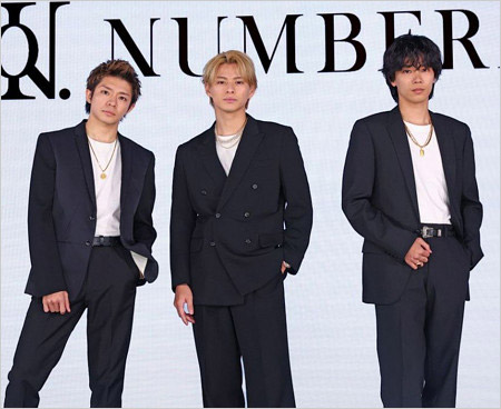 Number_iの岸優太・平野紫耀・神宮寺勇太